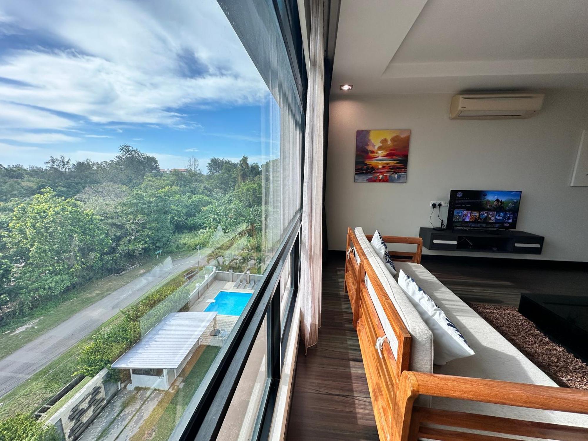 Aa Residen Luxury Condo Homestay 18Mins Walk Tanjung Aru Beach & Golf Course, Not Beach Side Resort Kota Kinabalu Ngoại thất bức ảnh