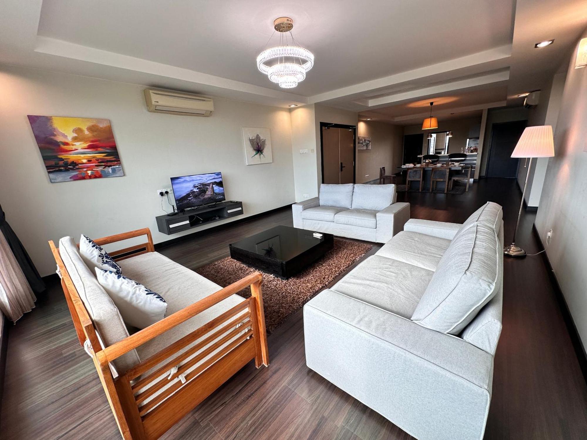 Aa Residen Luxury Condo Homestay 18Mins Walk Tanjung Aru Beach & Golf Course, Not Beach Side Resort Kota Kinabalu Ngoại thất bức ảnh